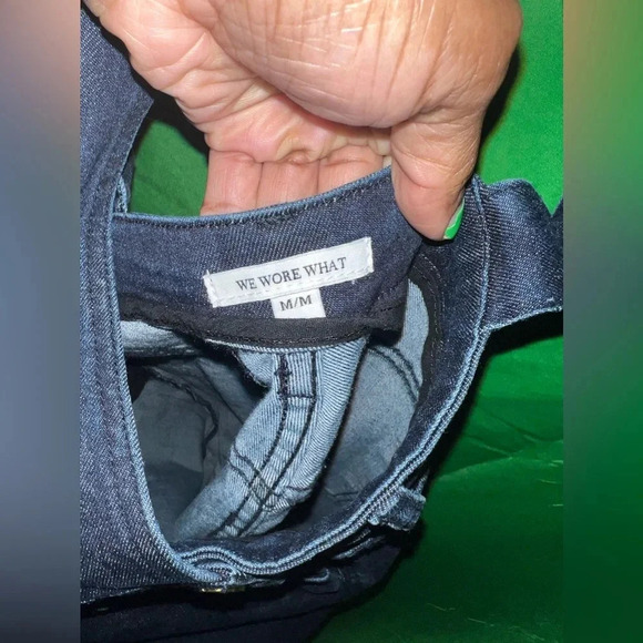 We Wore What Denim Overalls size Medium - Picture 7 of 8